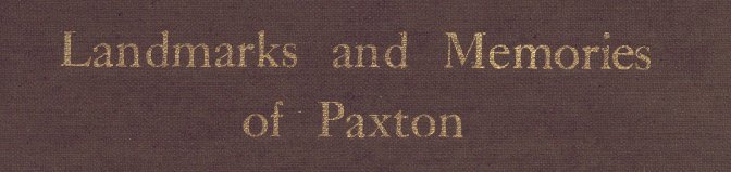 Paxton, MA history and genealogy