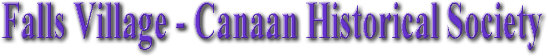 Falls Village - Canaan Historical Society