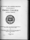 Emory Alumni Register - title page