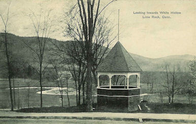 Bandstand, overlooking the Salmon Kill, Lime Rock, CT