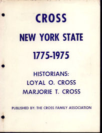 Cross -- New York State 1775 - 1975